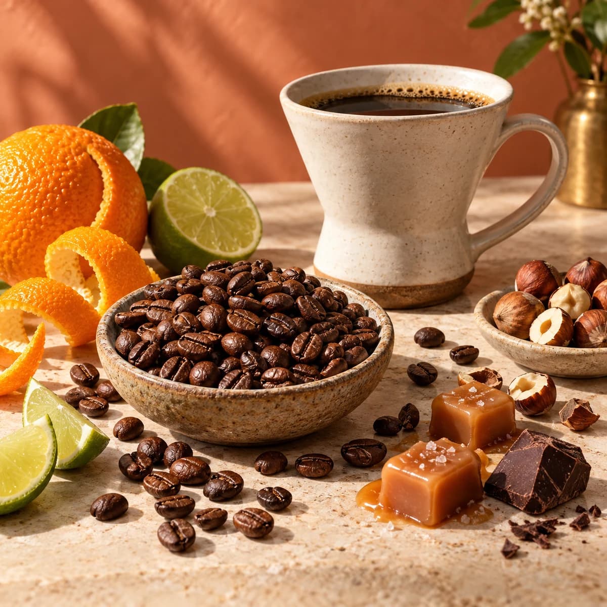 Mexico Veracruz Zongolica coffee flavor still life